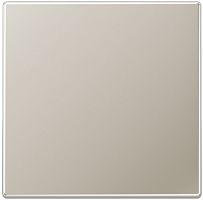 Лицевая панель Jung LS990 metal для 1-кл. выключателя сталь картинка